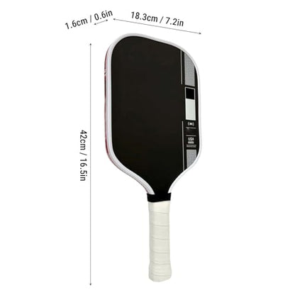 SUNGOOYUE Ball Paddle, Table Tennis Racket Ball Paddle 16mm PP Cellular Core Vibration Absorbing Strong Power and Spin Surface for Enhanced