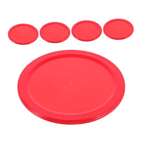 5Pcs Air Hockey Table Hockey Game Accessories for Home and Travel Lightweight Design for All Ages Compact Fun for Interactive Play