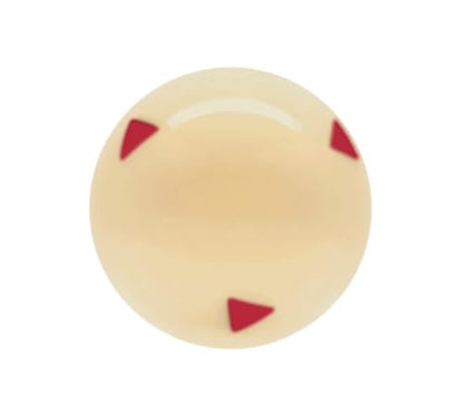 Champion 2-1/4" Billiard Arcos Training Pool Cue Ball with Red or Black Triangles - style: One Set: 16 balls/1 box ( Red Triangles)