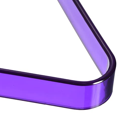 PATIKIL Pool Triangle Rack, Plastic Billiard 8-Ball Triangle Racks Pool Table Accessory for Pool Balls - color: Purple