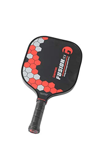 Gamma Pickleball Paddles, Fusion Series, React, Power, Wider Surface Maximizes Hit Potential for All Skill Levels, Indoor/Outdoor Racquet, USAPA Approved Pickleball Paddles - style: LE