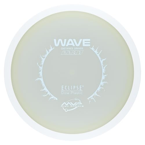 MVP Disc Sports Eclipse Glow 2.0 Wave Disc Golf Distance Driver
