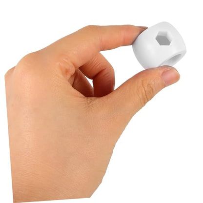 Happyyami 8pcs Foosball Goal Bar Locator Rings Plastic Rod Positioners for Tabletop Soccer Replacement Parts Easy to Install Essential Accessories for Foosball Enthusiasts