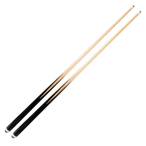 2-Piece Pool Cue Stick – 36″/42″/48″/58″ Wooden Billiard Cues, Standard & Heavy Options, 13mm Tip, Set of 2 or 4 – Beginner & Family Friendly - size: 36" set of 2