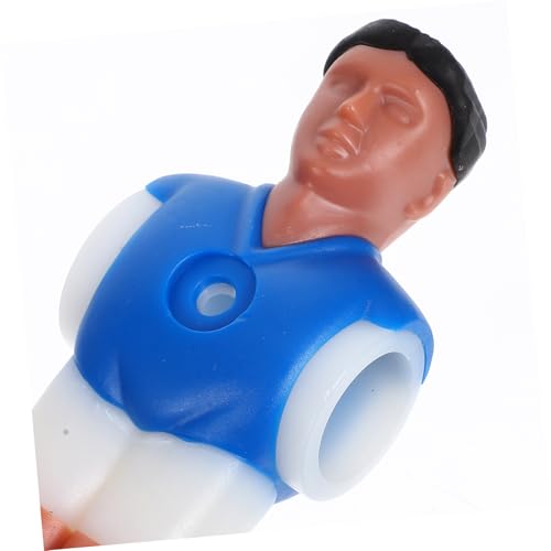 POPETPOP 4Pcs Football Player Figurines Durable Replacement Parts for Foosball Table Red Blue Easy Installation Soccer Foosball Table Accessories