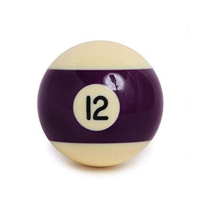 Aramith Premier Pool Replacement Ball 2 1/4" - Choose Your Ball Number - color: #12