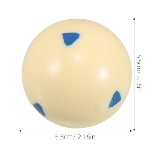 Resin Six-Point Cue Ball Billiard Training Device for Enhanced Shot Precision Pool Practice Accessory Suitable for All Skill Levels