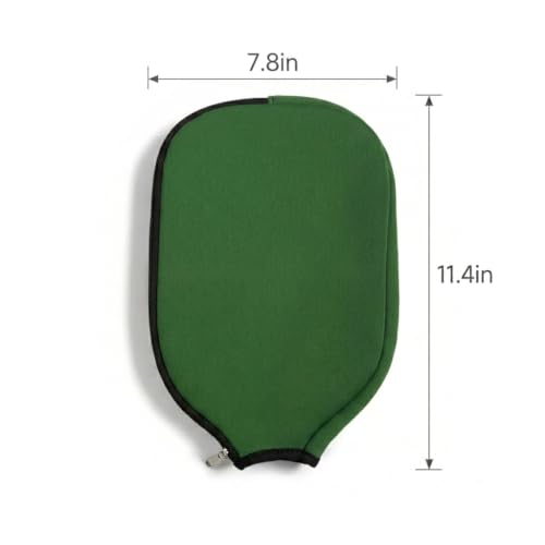 Pickleball Paddle Cover Pickleball Racket Bag Neoprene Racket Case Table Tennis Racket Bag Waterproof Protective Sleeve for Tournament & Training Equipment - color: Black, size: 1 piece