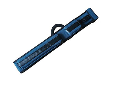 Champion 2X2,2X3,3X4 Nylon/Leatherette Billiard Pool Cue Stick Hard Case - color: Blue, size: 2X2 pool case