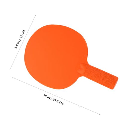 Yardwe 2pcs Table Tennis Paddle: Weatherproof Plastic Racket Training Supply - Portable Able Tennis Bat - Lightweight Equipment for Kids