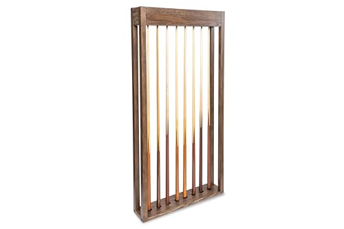 Empire USA Nixon Billiards - Bryant Wall Rack for Presli Table - (Brushed Walnut) - color: Brushed Walnut