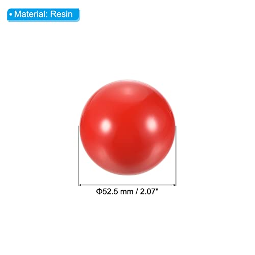 PATIKIL 2-1/16 Inch Snooker Replacement Red Ball, Resin Billiard Pool Cue Ball for Snooker Pool Table