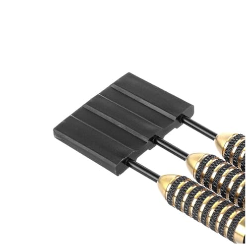 ZYAMY 10PCS Black Dart Case Holder Tip Insert Protector Portable Dart Needle Protector Dart Case Plastic Insert Box Dart Case Holder For Home Outdoor