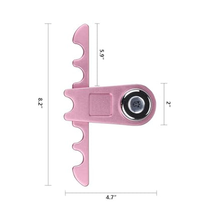 CROWN ME Portable Weighted Pool Cue Holder, Billiard Chalk Holder, Pink Cue Rest Cue Stick Holder, Aluminum Material, Storage Rack - color: Pink