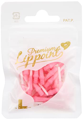 L-style Premium Lippoint - Soft Tip Dart Points - Regular Length - color: Pink 2-Tone
