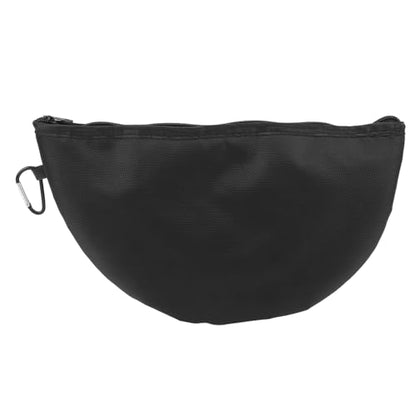 Alomejor Disc Golf Cleaning Storage Bag, Ample Storage Space, Lightweight and Portable, Durable and Longlasting, Professional 2 In 1 Bag with Hook for Easy Portability