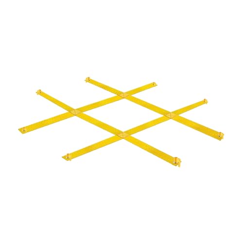 Bag Toss Game Giant Tac Toe Outdoor Toss Game Set Large Throwing Target Game Nylon Feature Suitable for Lawn Parties Outdoor, Yellow A - color: Yellow a