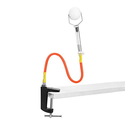 Table Tennis Training Robot, Fast Accurate Ball Feeding Robot Fixed Clip Durable Easy Use for Beginners Professionals Home Coaching Practice
