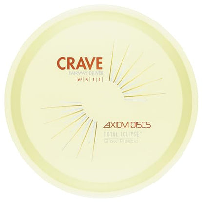 Axiom Discs Total Eclipse Glow 2.0 Crave Disc Golf Fairway Driver (Colors May Vary) - size: 165-170g