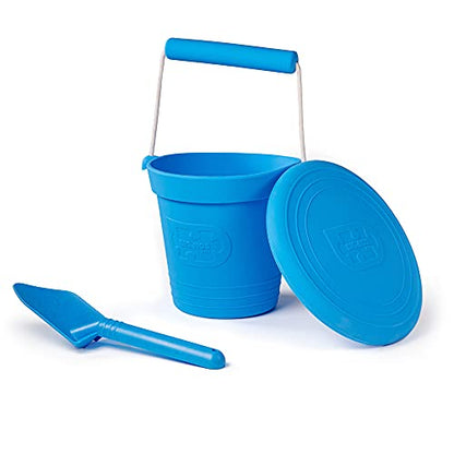 Bigjigs Toys Frisbee Flying Disc (Ocean Blue) - Silicone Frisbee for Kids, Quality Flying Saucers, Beach Toys & Garden Toys, Holiday Toys for Toddlers - color: Ocean Blue