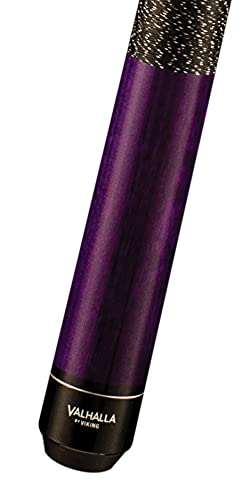 Viking Valhalla 100 Series with Irish Linen Wrap 2 Piece 58” Pool Cue Stick - color: Purple, size: 18oz