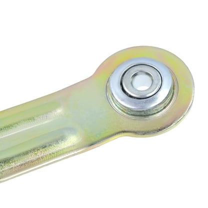6.35 Inches Glider Bearing Arm Bracket 4Pcs, 4.9 Inches Centers, Yellow | Doule-sealed Ball Bearing, Smooth Movement, Glider Bearing Arm Bracket Set for Patio Bench Chair, Easy Rocker Repair - color: Yellow, size: L 6.35" x 4.9" Centers