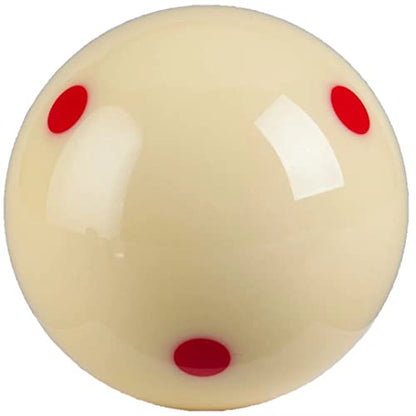 Collapsar Pro-Cup Cue Ball Regulation Size 2-1/4 Pool Training Cue Ball - color: Red Dot