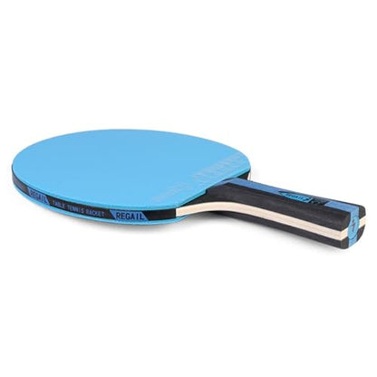 2 Pack Table Tennis Sets with 3 Balls and Carry Bag – Beginner Paddles for 2 Players, Durable Polar Wood Rackets and Zippered Case - color: Blue A