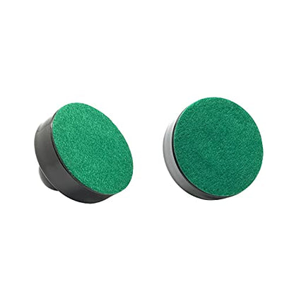 Hathaway Arcade Air Hockey 3-in Strikers and 2.5-in Pucks - Black and Orange