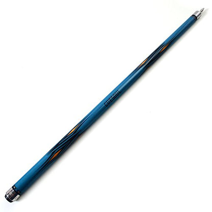 CUESOUL SOOCOO Series 58" 19oz Maple Pool Cue - color: Blue, size: 12.75mm