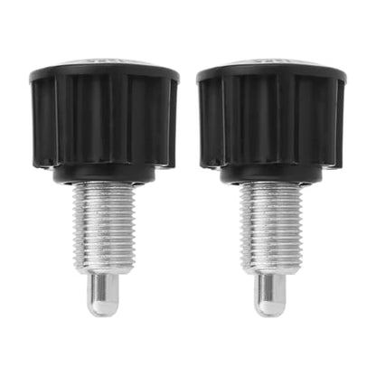 Penitue 2pcs M16 Pull Pin Knobs, Spin Bike Height Adjusting Knob Exercise Bike Replacement Parts for Weightlifting Machine Weight Benches Fitness Equipment