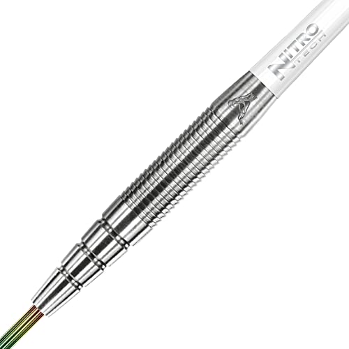 RED DRAGON Peter Wright Snakebite 1 Professional Darts Set - 85% Tungsten Darts with Flights & Shafts - Available in Soft Tip 16g Barrel/18g Full Weight and Steel Tip 22g - 24g - size: 23g