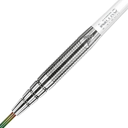 RED DRAGON Peter Wright Snakebite 1 Professional Darts Set - 85% Tungsten Darts with Flights & Shafts - Available in Soft Tip 16g Barrel/18g Full Weight and Steel Tip 22g - 24g - size: 23g