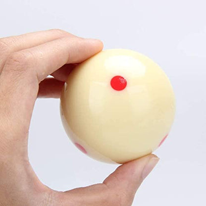Champion 2-1/4" Billiard Practice Training Pool Cue Ball - color: 6 Red Dot