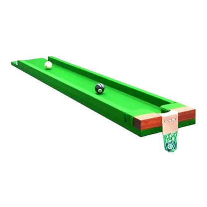 Compact Foldable Billiard Table, Space-Saving Pool Table with Complete Game Kit, Perfect for Apartment Small Home Office Entertainment - color: B
