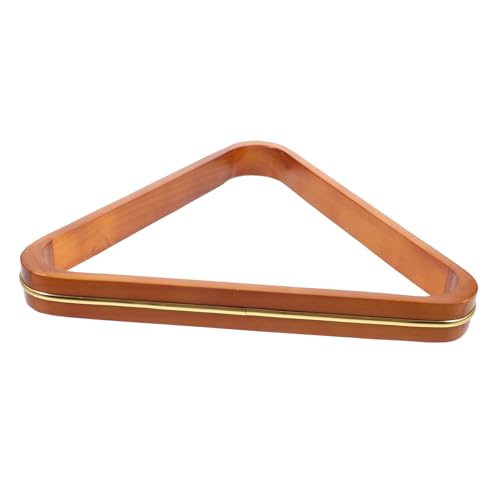 Billiard Ball Storage Rack Durable Triangle Pool Table Holder for Standard Balls for and Tournaments Organizes Billiards Accessories