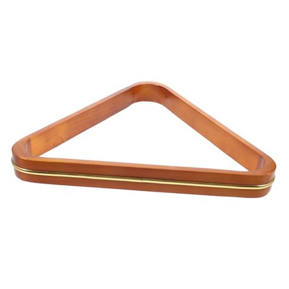 Billiard Ball Storage Rack Durable Triangle Pool Table Holder for Standard Balls for and Tournaments Organizes Billiards Accessories