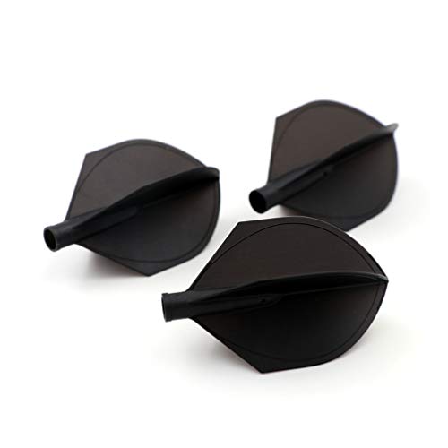 CUESOUL TERO AK4 Dart Flight Standard Shape/Shield Shape/Diamond Shape - color: Shield shape-Black