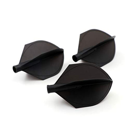 CUESOUL TERO AK4 Dart Flight Standard Shape/Shield Shape/Diamond Shape - color: Shield shape-Black
