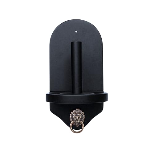 Beer City Billiards Wall Mount Cone Chalk Holder (Matte Black) – Modern Design with Mounting Hardware – Fits Silver Cup or Master Tweeten Cone Talc