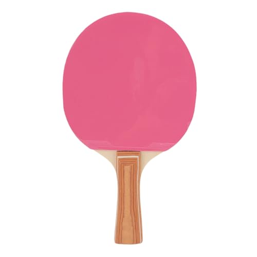 Table Tennis Set, Rubber 7-Layer Wood Portable Table Tennis Racket Table Tennis Balls with Storage Box for Indoor and Outdoor Game Accessories