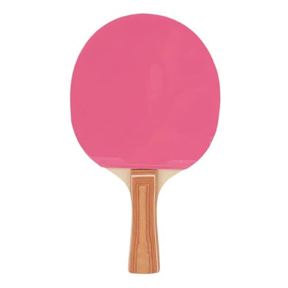 Table Tennis Set, Rubber 7-Layer Wood Portable Table Tennis Racket Table Tennis Balls with Storage Box for Indoor and Outdoor Game Accessories