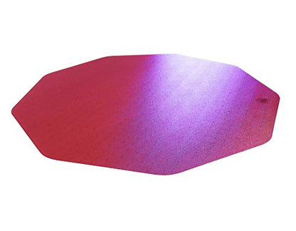 FLRFC121001009RC - Cleartex 9Mat Ultimat Polycarbonate Chairmat for Hard Floor in Cerise Pink (38 X 39) - color: Cerise Pink