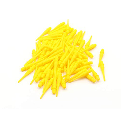 CUESOUL Touch-Point Soft Dart Tip Point with Touch Dart Case Tool for Dart Tip Replacement and Dart Tip Remove - color: Yellow