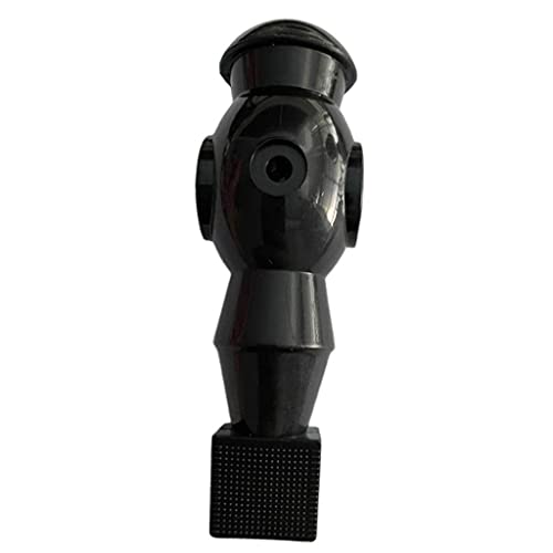 Mnixy Cutefly 5/8" Foosball Man Table Guys Man Soccer Player Part for Dynamo Table (Black)