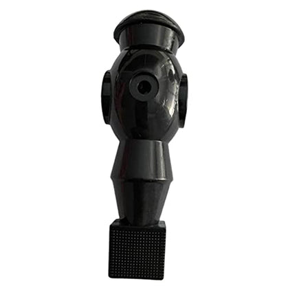 Mnixy Cutefly 5/8" Foosball Man Table Guys Man Soccer Player Part for Dynamo Table (Black)