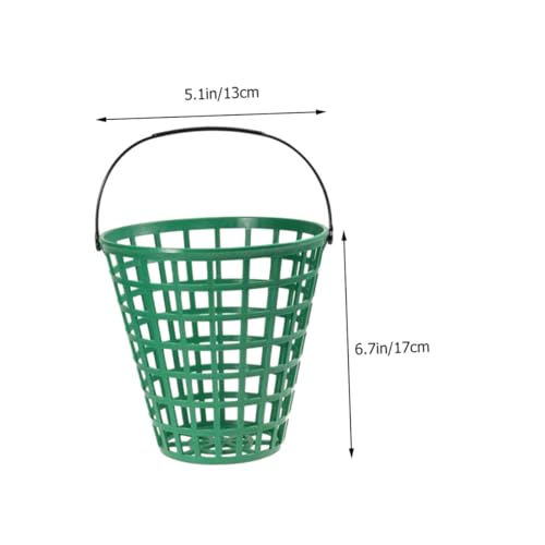 Hemoton 1pc Golf Balls Bucket Portable Ball Container Golfball Container Storage Holder Golfs Supplies for Home
