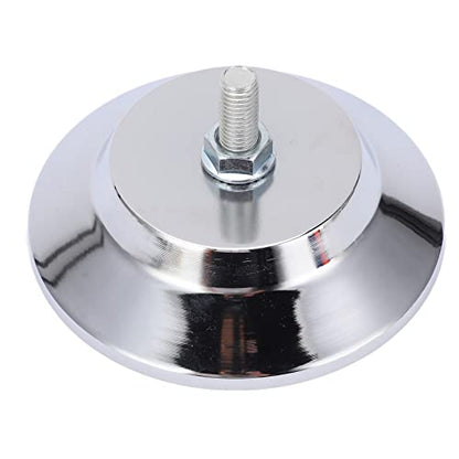 4pcs 5inch Billiard Table Leg Levelers Set, Universal Adjustable Furniture Levelling Feet, Stainless Steel Leveling Feet for Football Table and Pool Table, with 4 Pressure Rings an