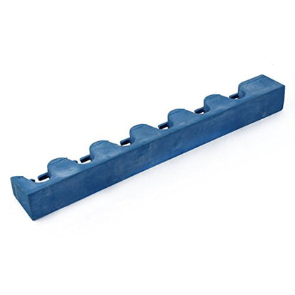 Ruilogod Rubber Snooker Table Billiard Wall Mounted 6 Cue Sticks Rack Holder Pool Blue (id: e09 181 413 286 fee