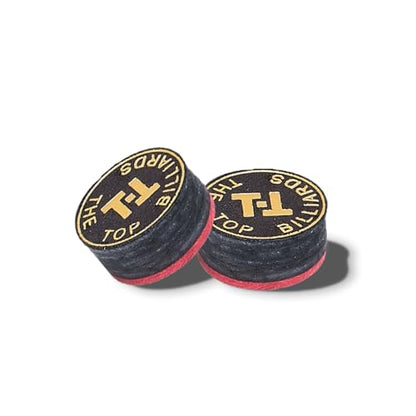 SUPERDIAMOND Pool Cue Tips 14mm, Premium 6-Layer Pig Skin Leather, High Elasticity & Durability Billiard Tips for Pool Sticks and Snooker Cues, Perfect for Professional Players and Beginners - style: Billiard Cue Tips-6f-3pcs
